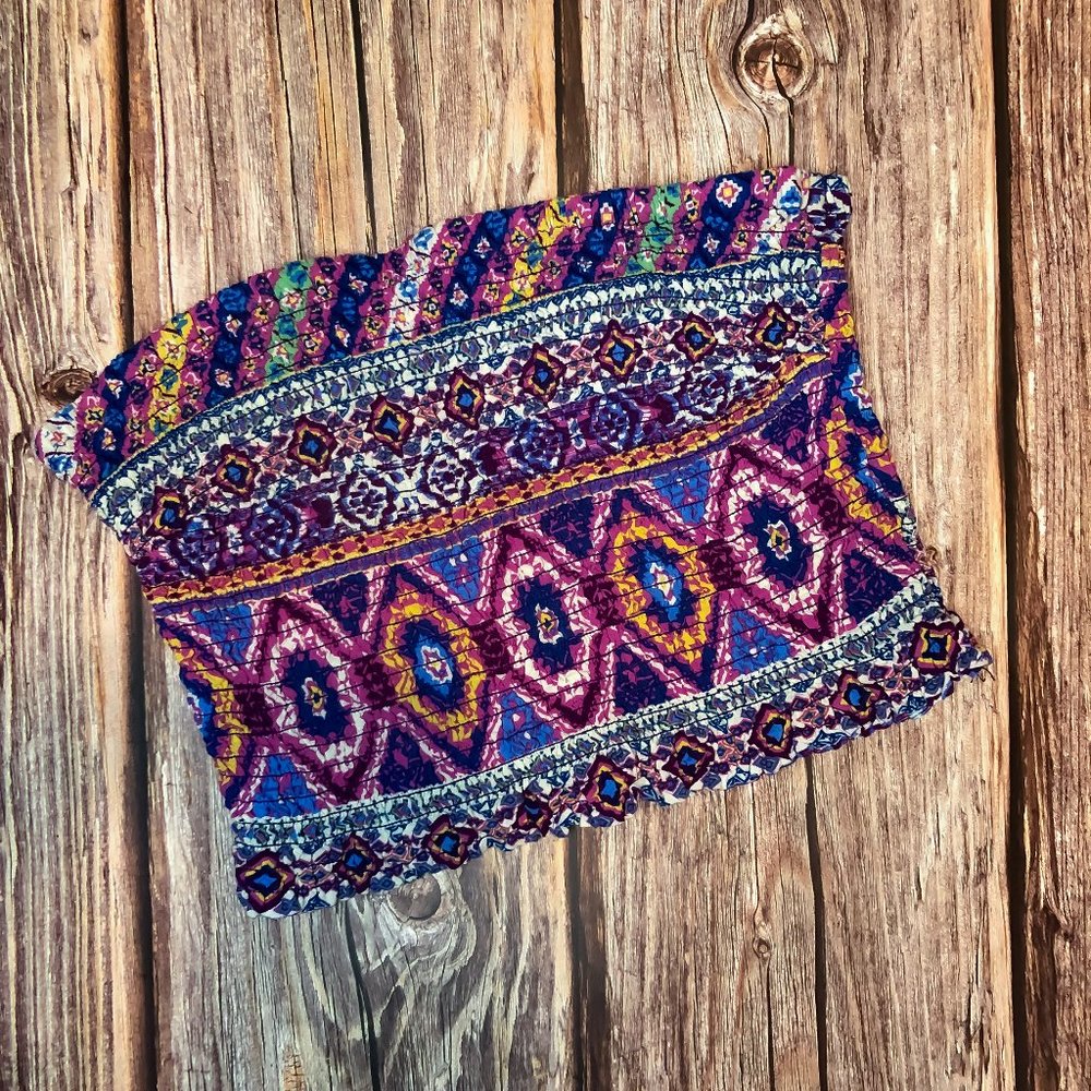 Flying Tomato Boho Tube Top Size Small